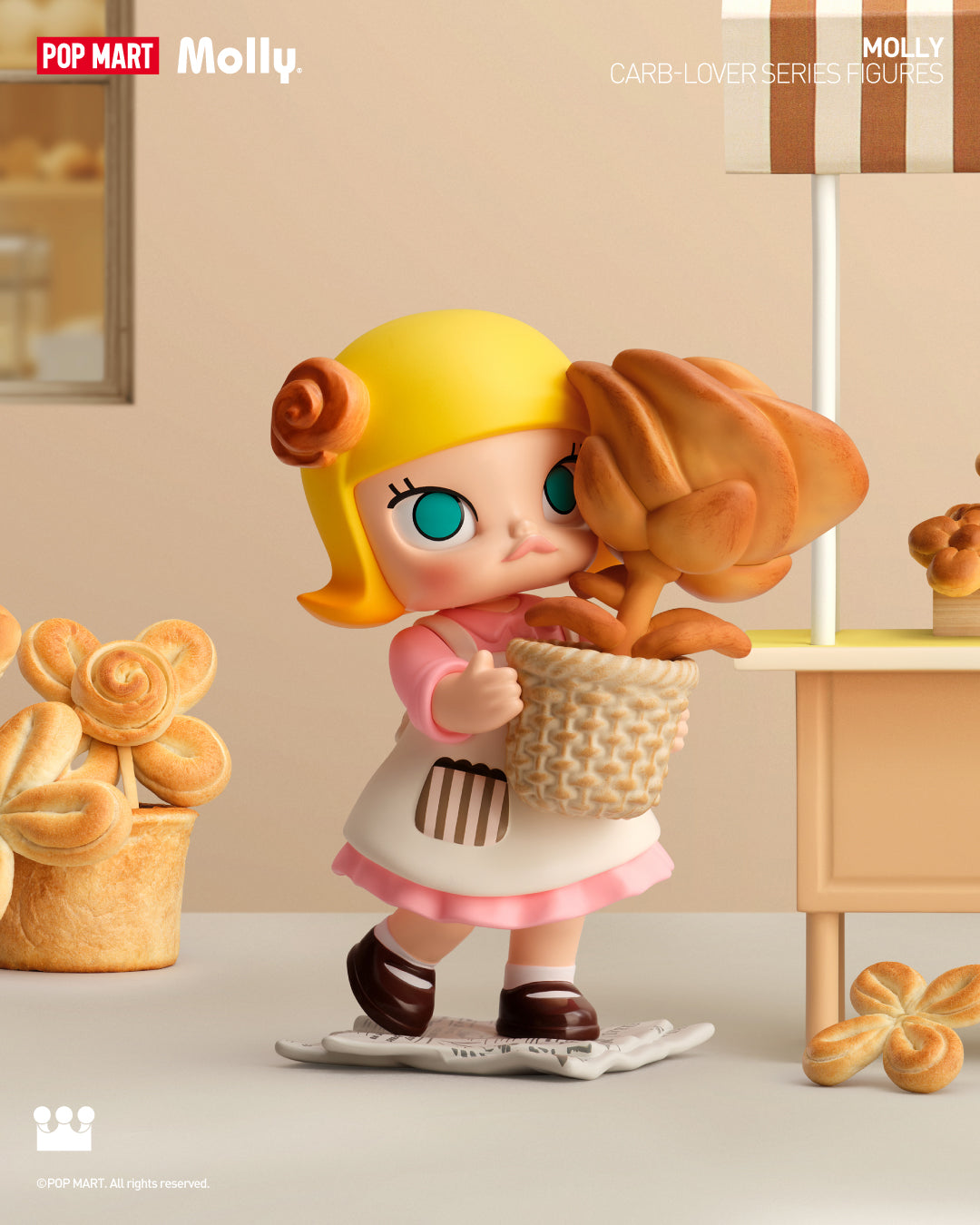  POP MART MOLLY Carb-Lover Series Figures、mySite、greenlandpopulation