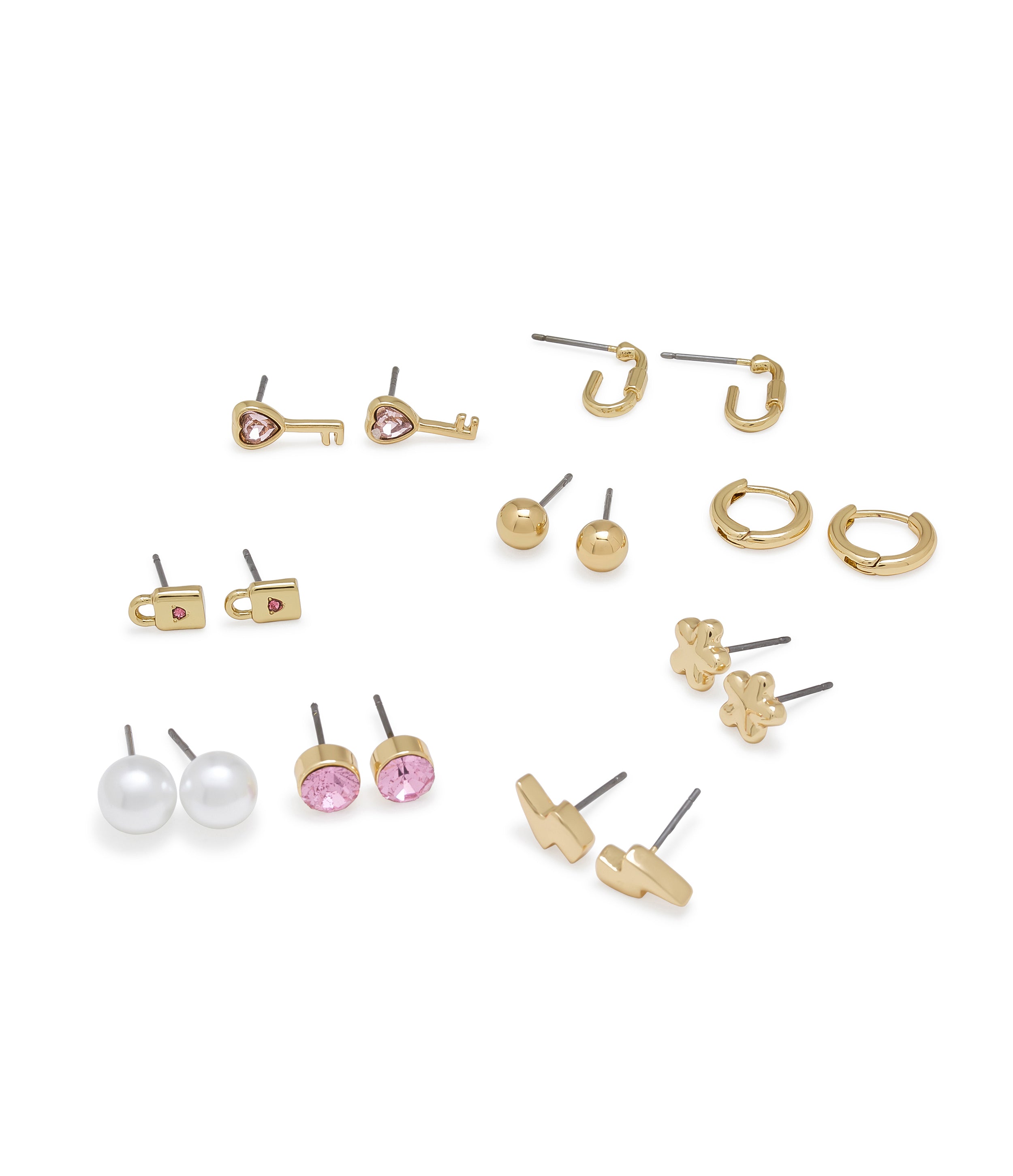 11 PC GARDEN STUDS PEARL GOLD、mySite、dreamappss