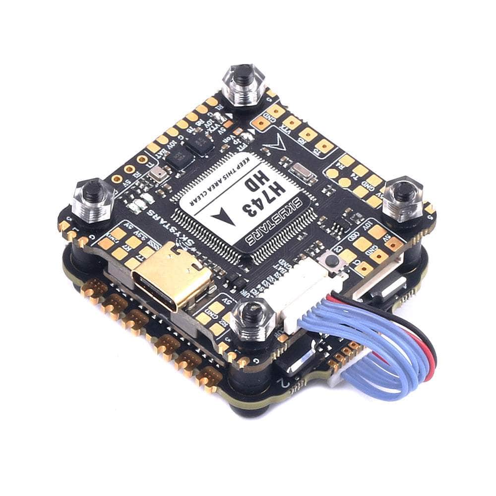  SkyStarsRC Fly Stack H7 3-6S 30x30 Stack/Combo (H7 FC / KM60 32Bit 60A 4in1 ESC) - Dual Gyro、mySite、merchandisen