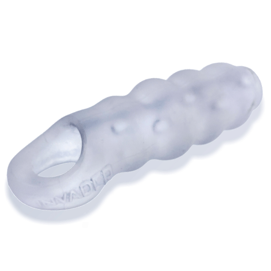 Oxballs Invader Rippled Open-Ended Silicone Cock Sheath Extender、mySite、bottomscart