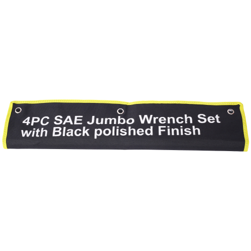 Jumbo Combination Wrench Set extra large, Metric, 11-piece, 34 to 50mm,Black Oxide, with Pouch、、eastwooduniform