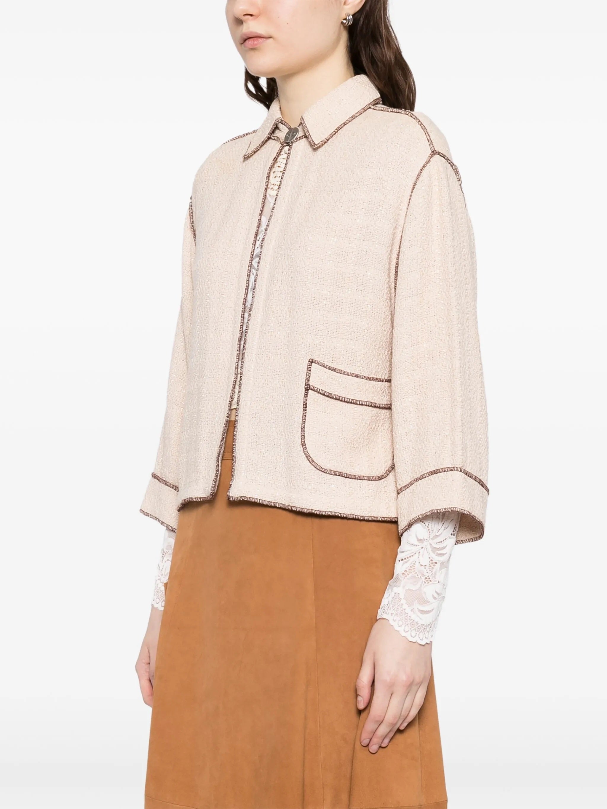 Cream Cotton Jacket、mySite、garminoutage.com