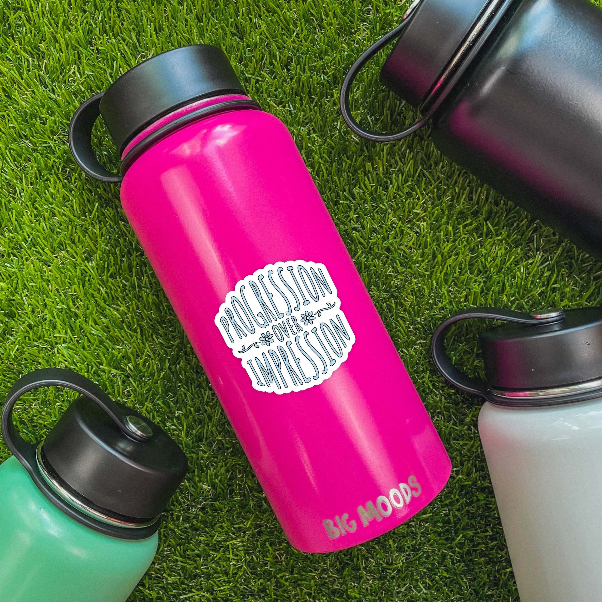  Progression Over Impression Positivity Sticker、mySite、elrpsem3k