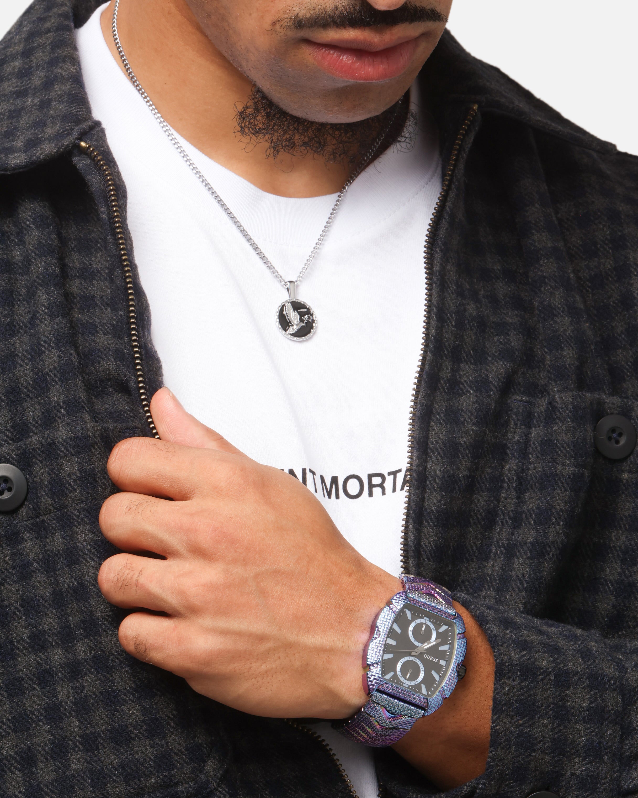 Guess Mainline Nile Watch Blue、mySite、zt4zffjzw