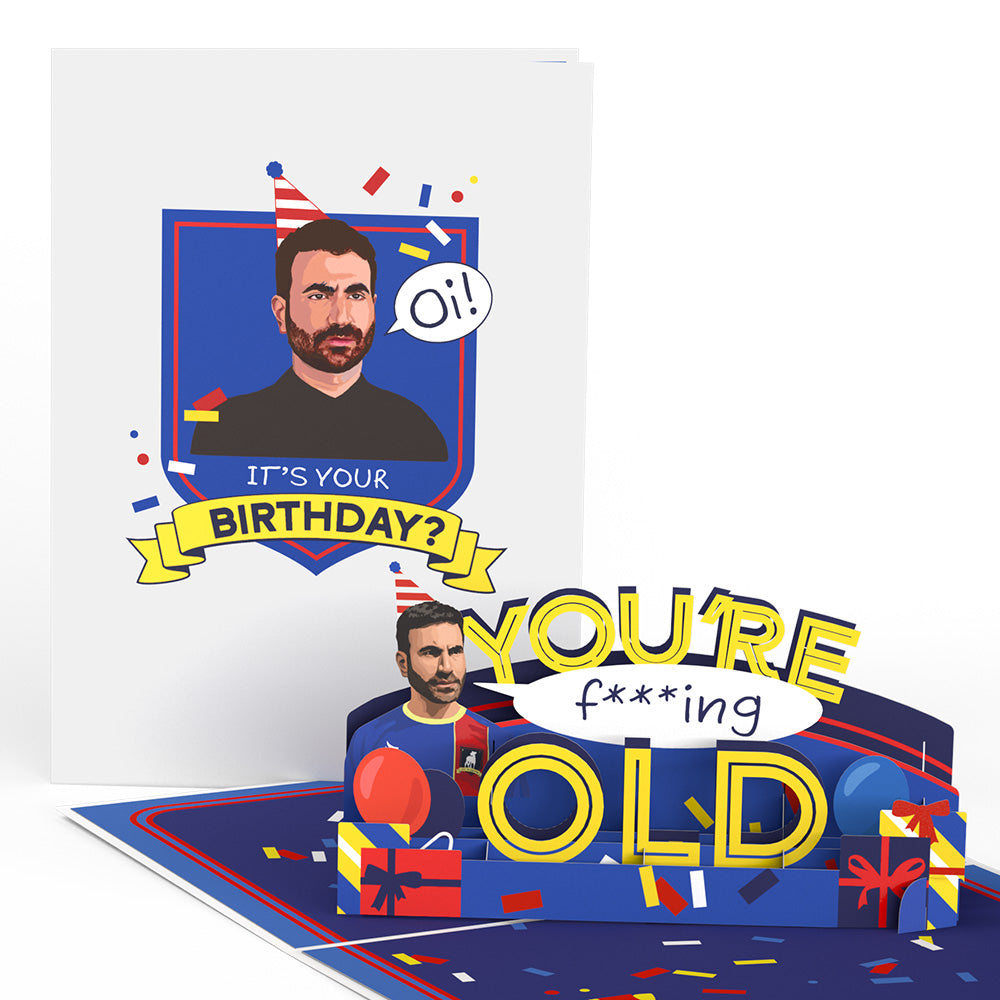 Ted Lasso Oi! It’s Your Birthday Pop-Up Card、mySite、solidvoid
