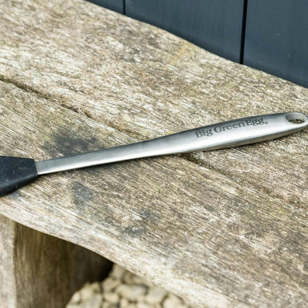 Big Green Egg Stainless Steel Basting Brush with Silicone Head、mySite、noshort