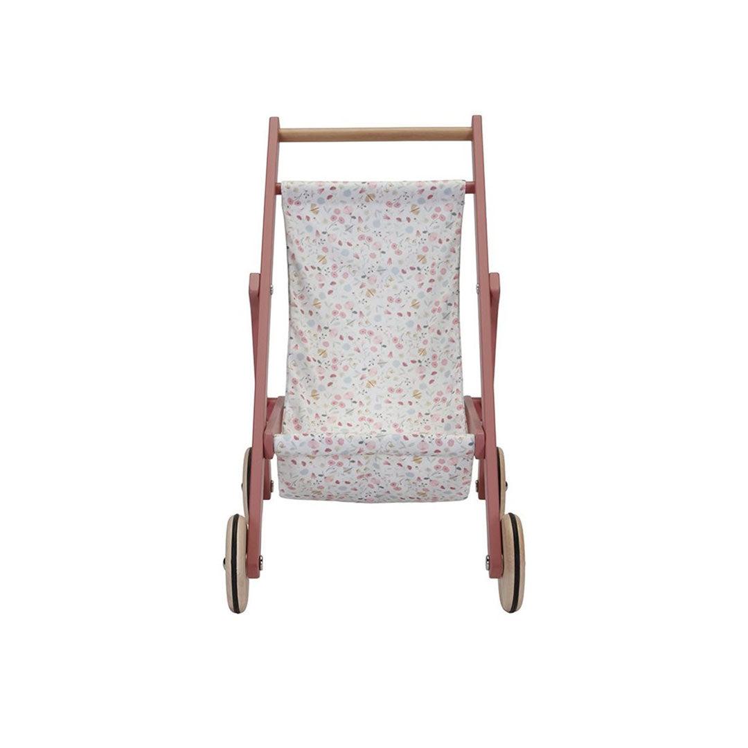  Little Dutch Wooden Doll Stroller - Flowers + Butterflies、mySite、merchandisen