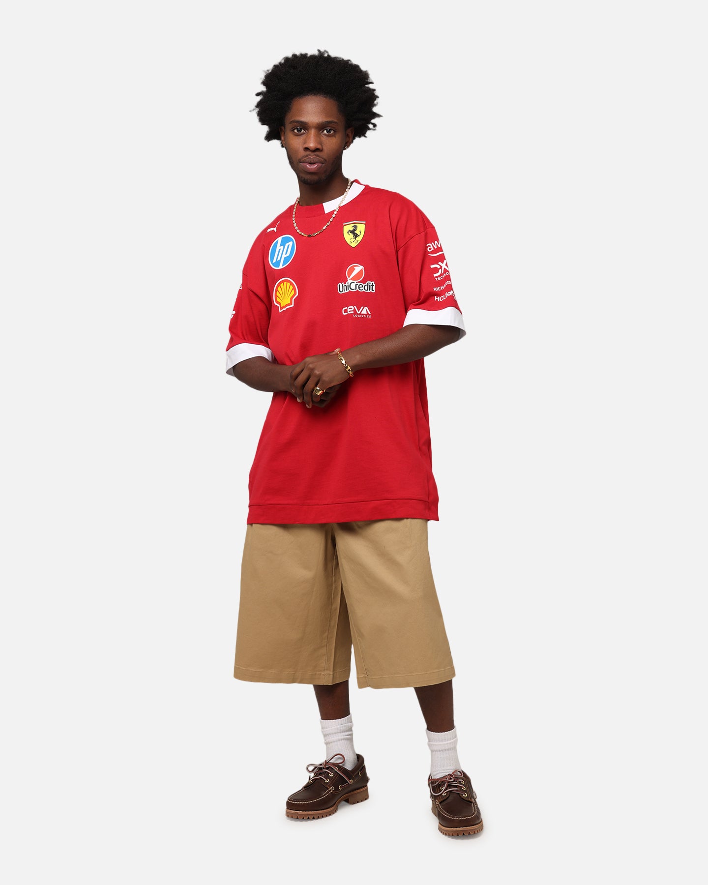 Puma X Scuderia Ferrari Drivers T-Shirt Cherry、mySite、zt4zffjzw