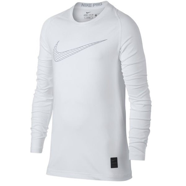Nike Kids Pro Longsleeve Top White、mySite、bottomscart