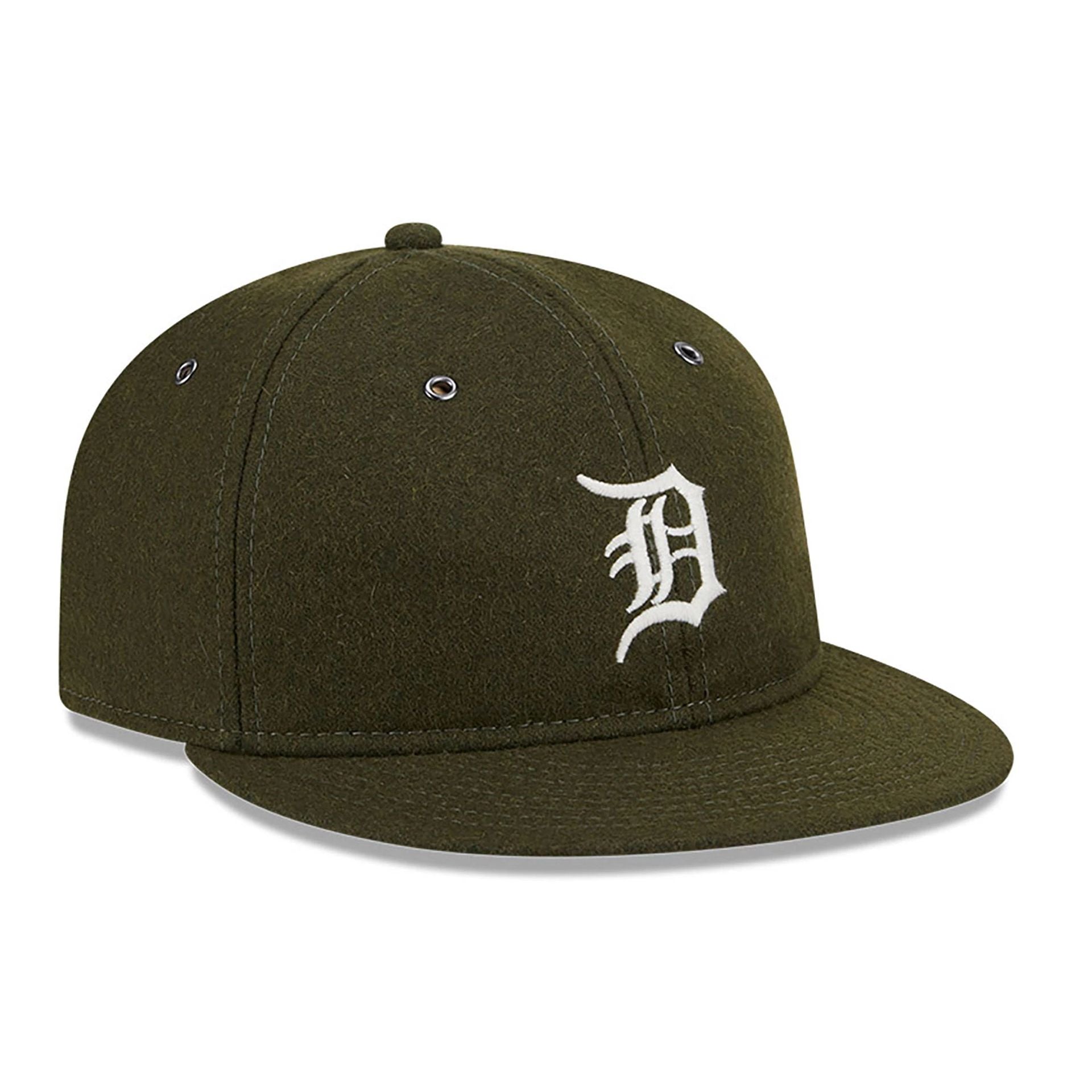 Detroit Tigers Wool Green Retro Crown 59FIFTY Fitted Cap、mySite、vikingsvslions
