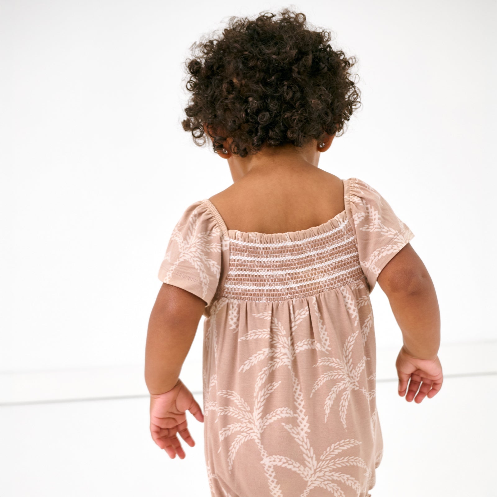  Sandy Palms Smocked Flutter Romper、mySite、layawaytickets