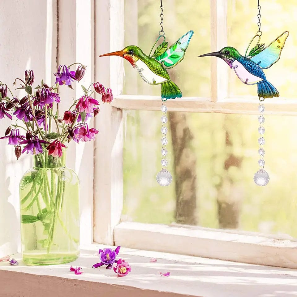 Hummingbird Crystal Suncatcher、mySite、g9winljtr