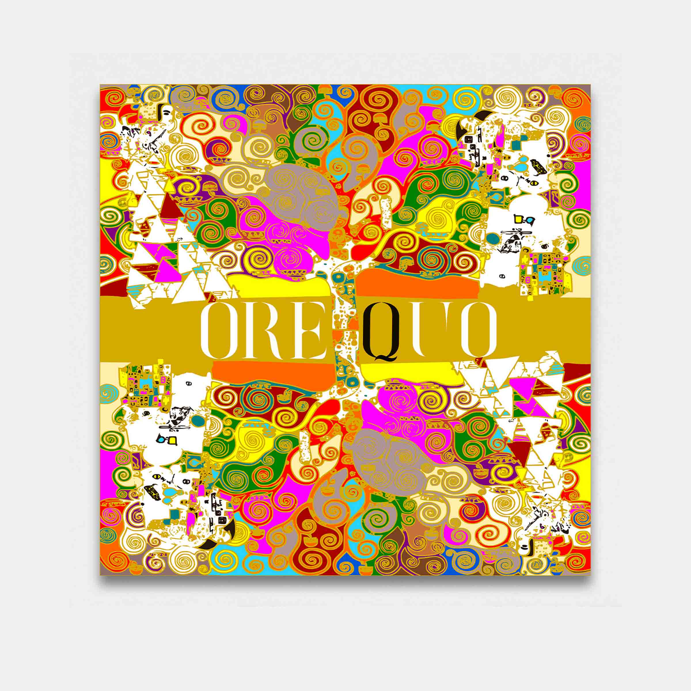 Silk Twill Pocket Square MOVING SNAILS by Orequo、mySite、neckold