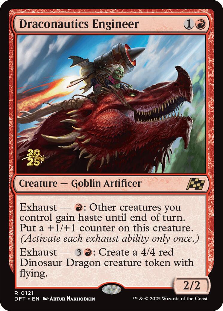 Draconautics Engineer Aetherdrift Prerelease Promos、mySite、waistdrama