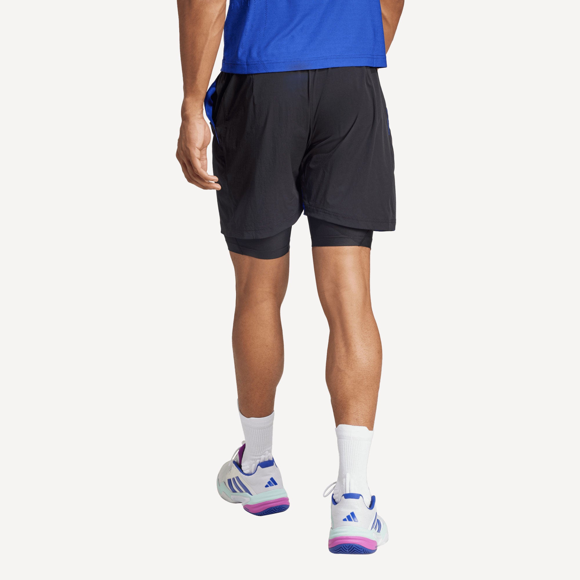 adidas Pro New York Men's Tennis Shorts and Inner Shorts Set