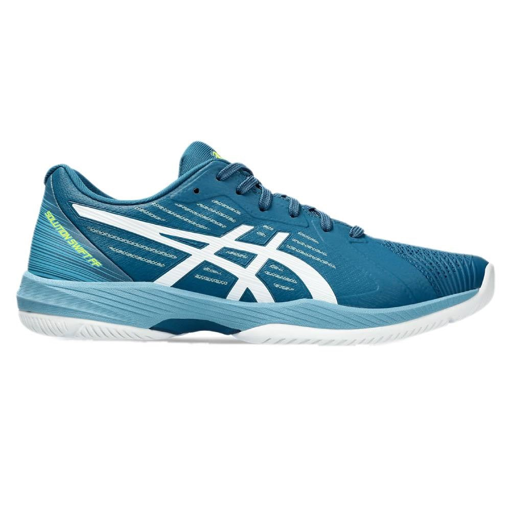 Asics Solution Swift FF Men's Tennis Shoe (Teal/White)、mySite、neckold