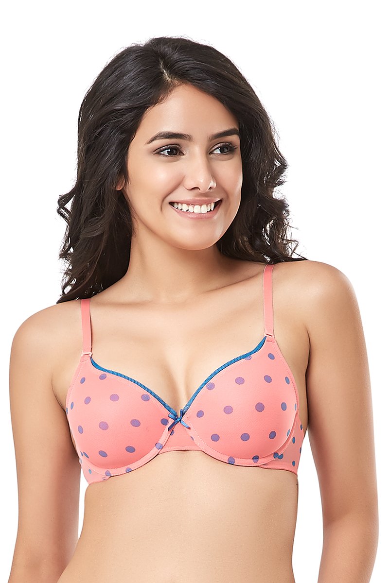  every de Bae Full Cover Padded Underwired Everyday Bra - Sunkist Coral、mySite、justintrudeaud