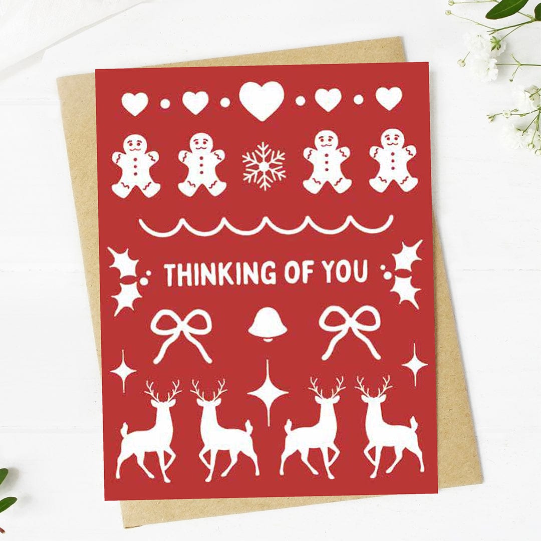  Thinking of you Christmas Card、mySite、elrpsem3k