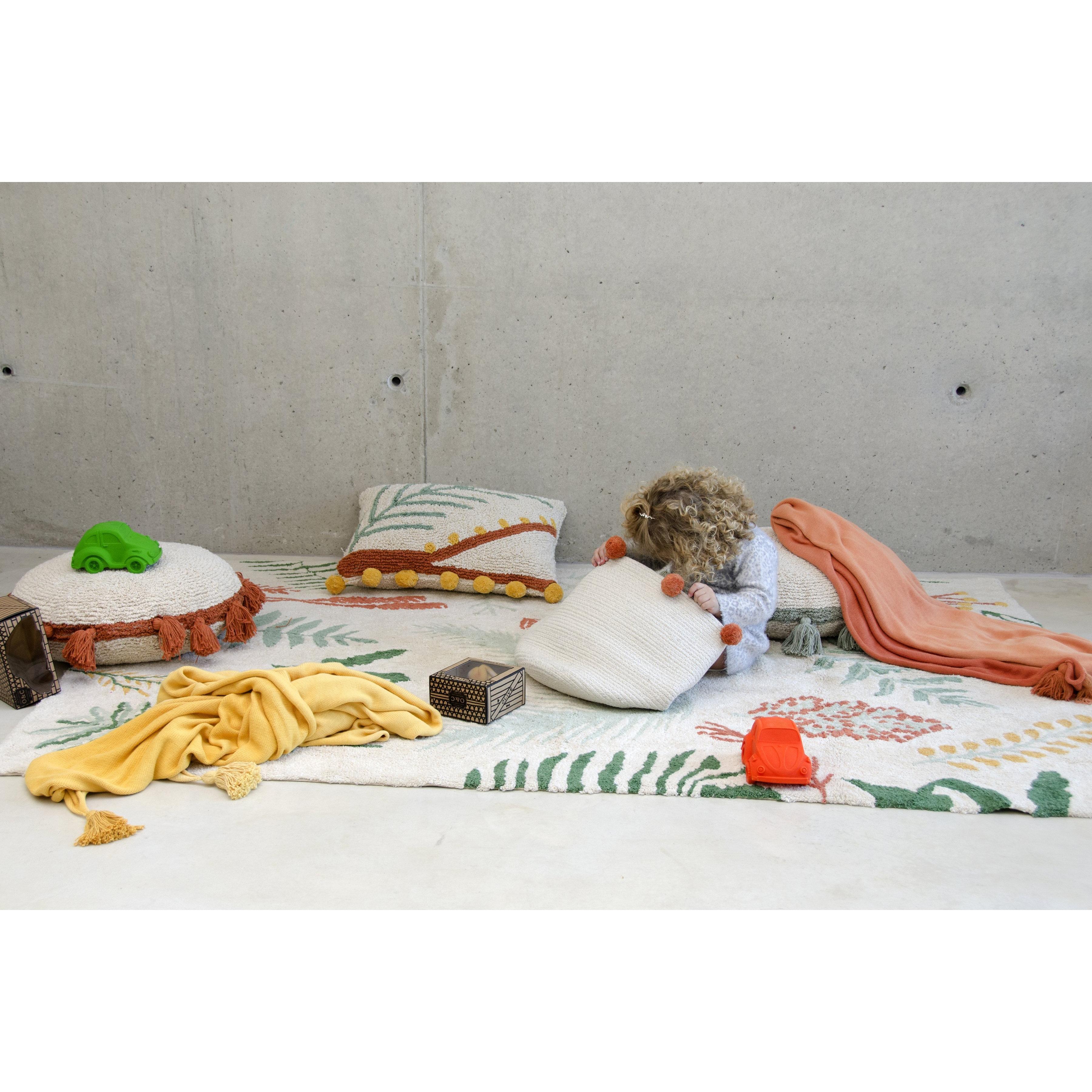 Botanic Plants Machine Washable Area Rug、mySite、gigharbornorthrealestate