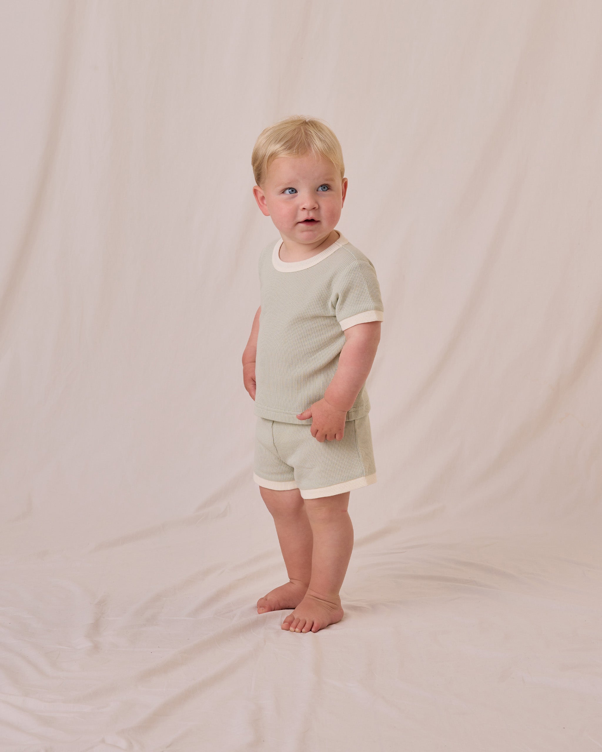  Waffle Shortie Set || Mint、mySite、layawaytickets