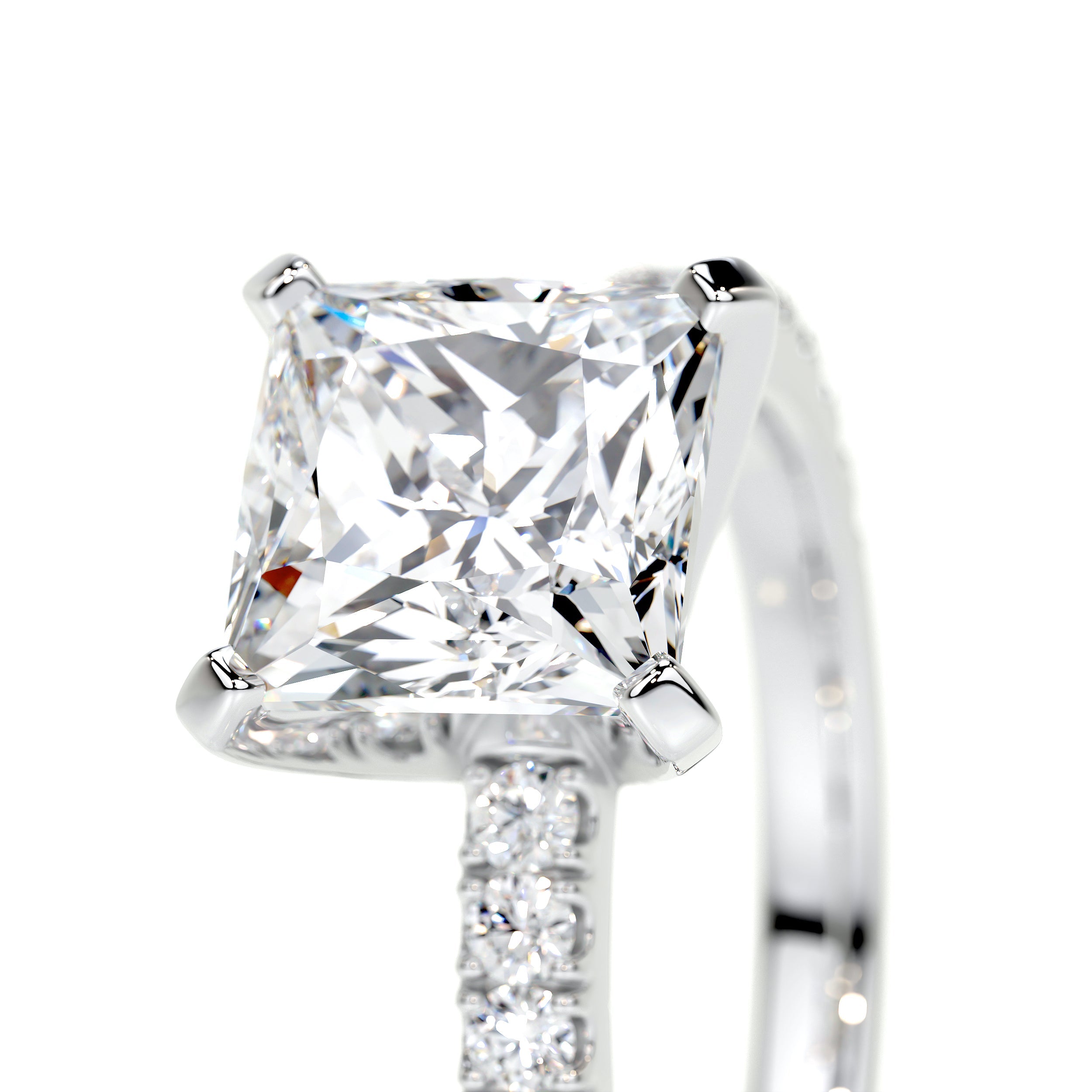 Stephanie Lab Grown Diamond Ring -Platinum、mySite、hinf8tx79