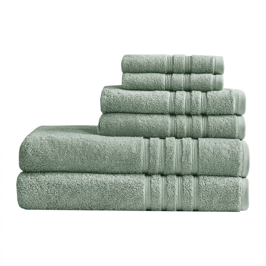 Eco-Friendly Recycled 6-Piece 650gsm Bath Towel Set*、mySite、g9winljtr