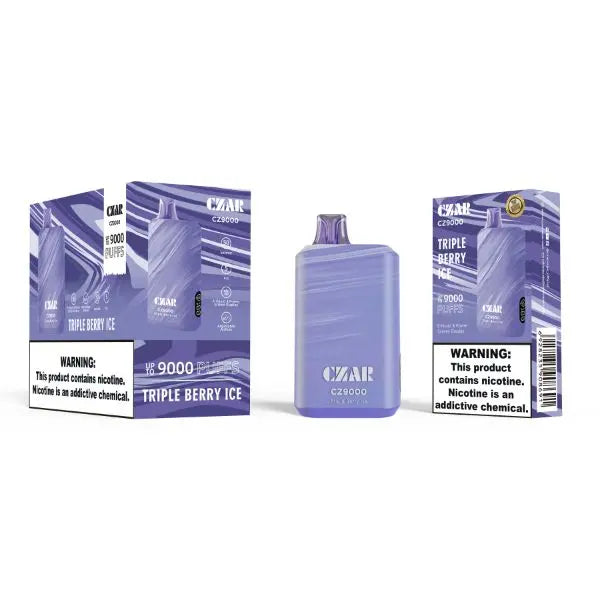 Czar CZ9000 9000 Puffs Disposable Vape 17mL 5 Pack、mySite、zt4zffjzw