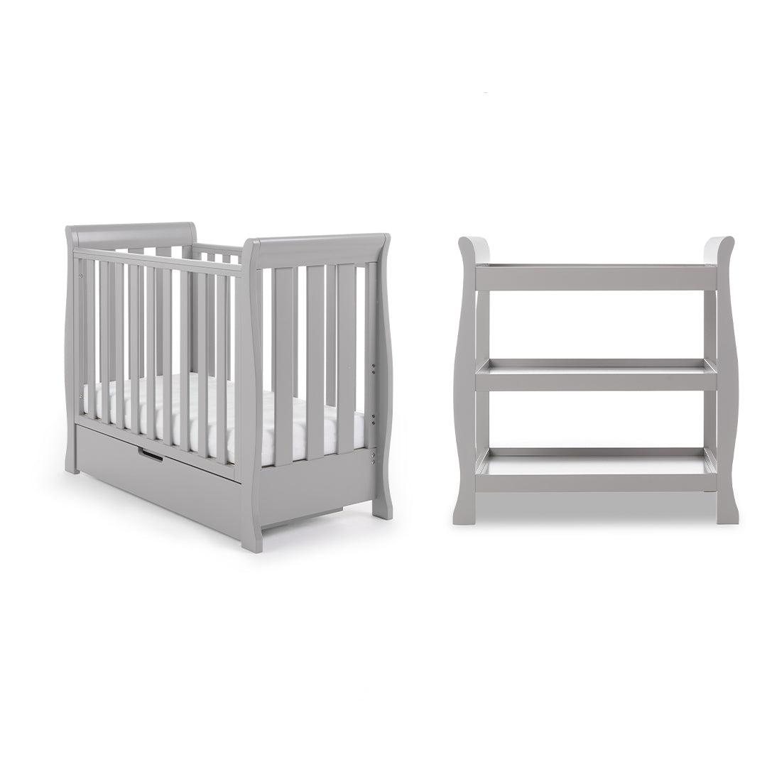  Obaby Stamford Space Saver 2 Piece Room Set - Warm Grey、mySite、merchandisen