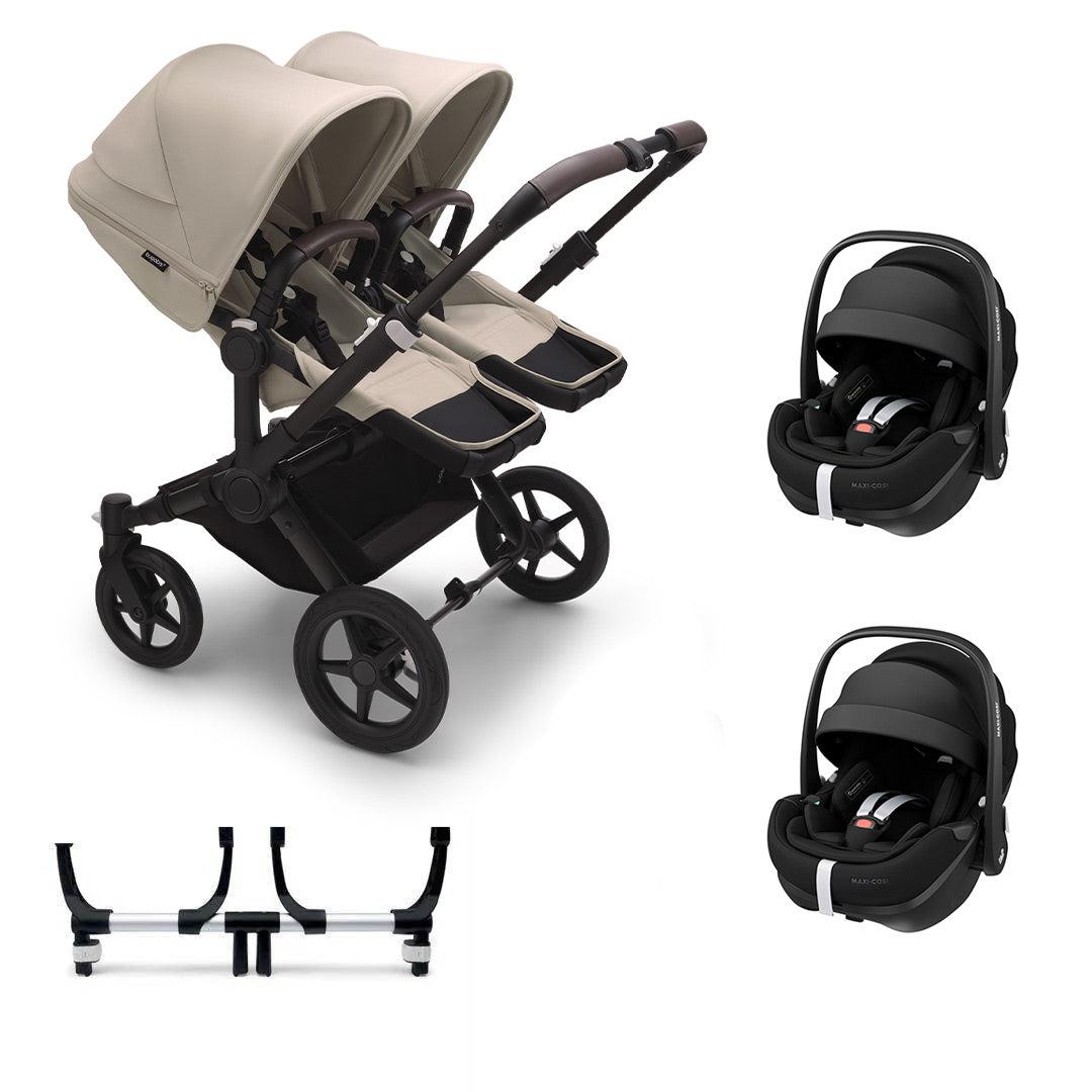  Bugaboo Donkey 5 Twin Complete + Pebble 360 Pro 2 Travel System、mySite、merchandisen