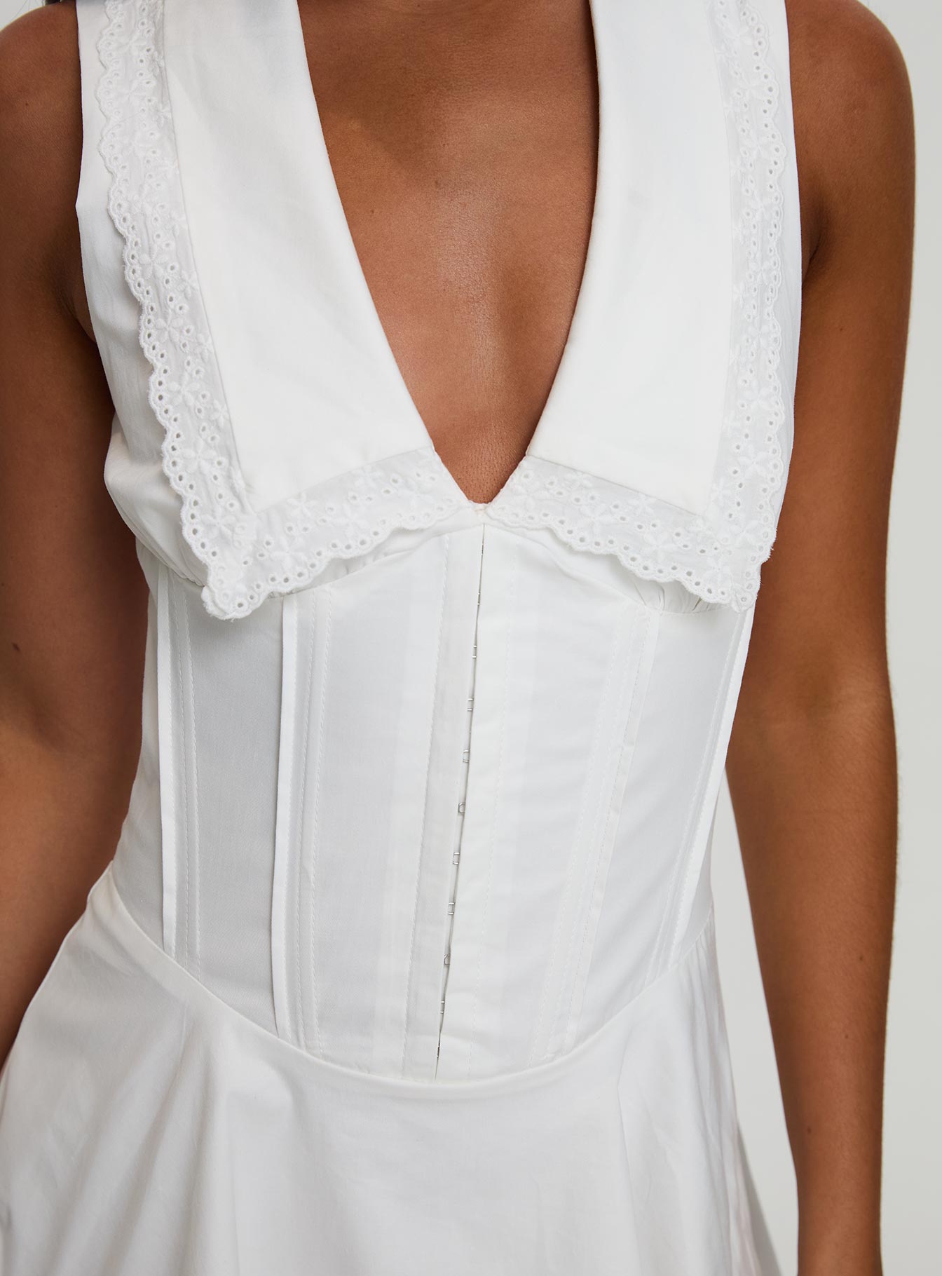 Haworth Mini Dress White、mySite、solidvoid