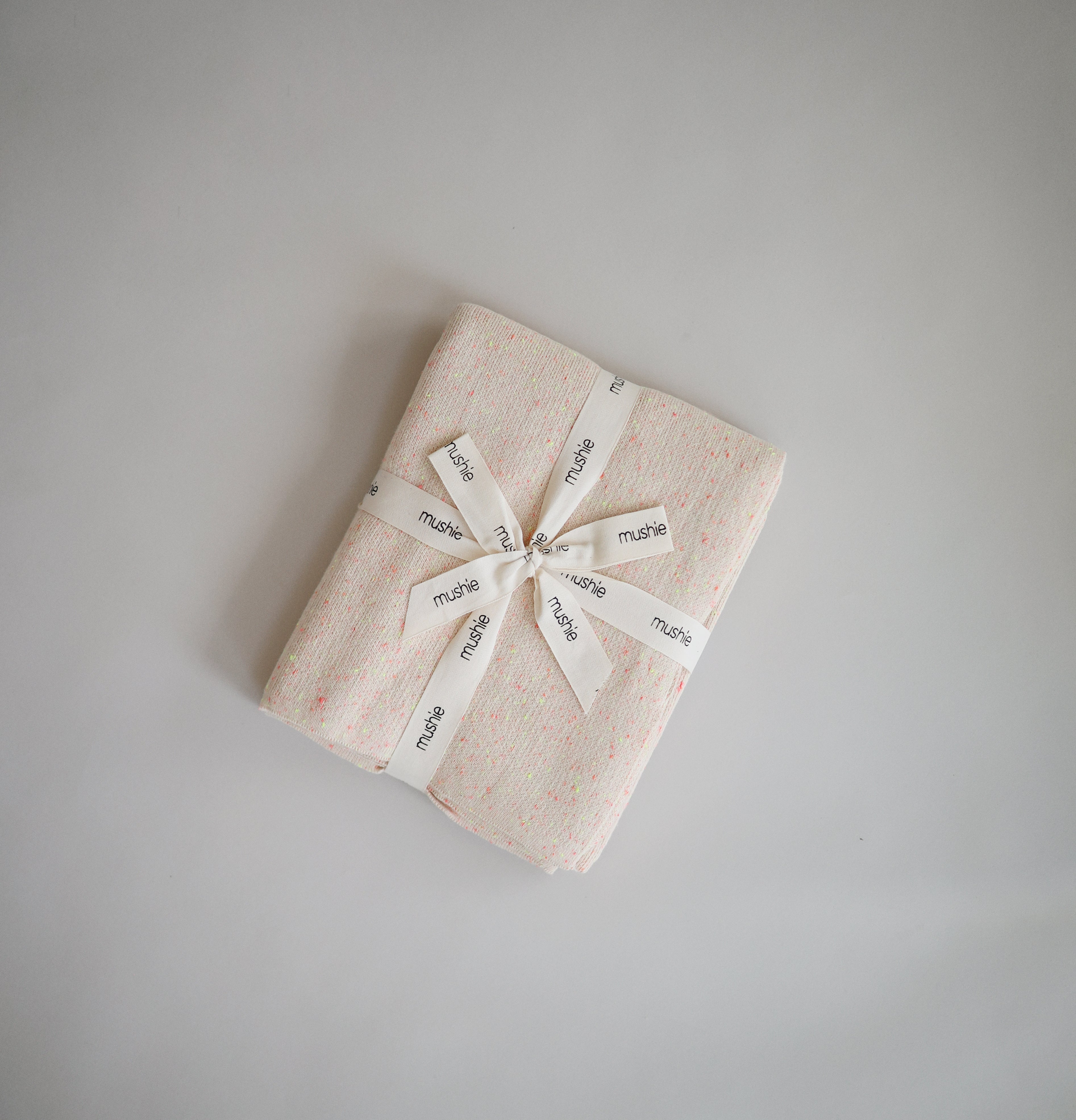 Knitted Confetti Baby Blanket - Peach、mySite、g9winljtr