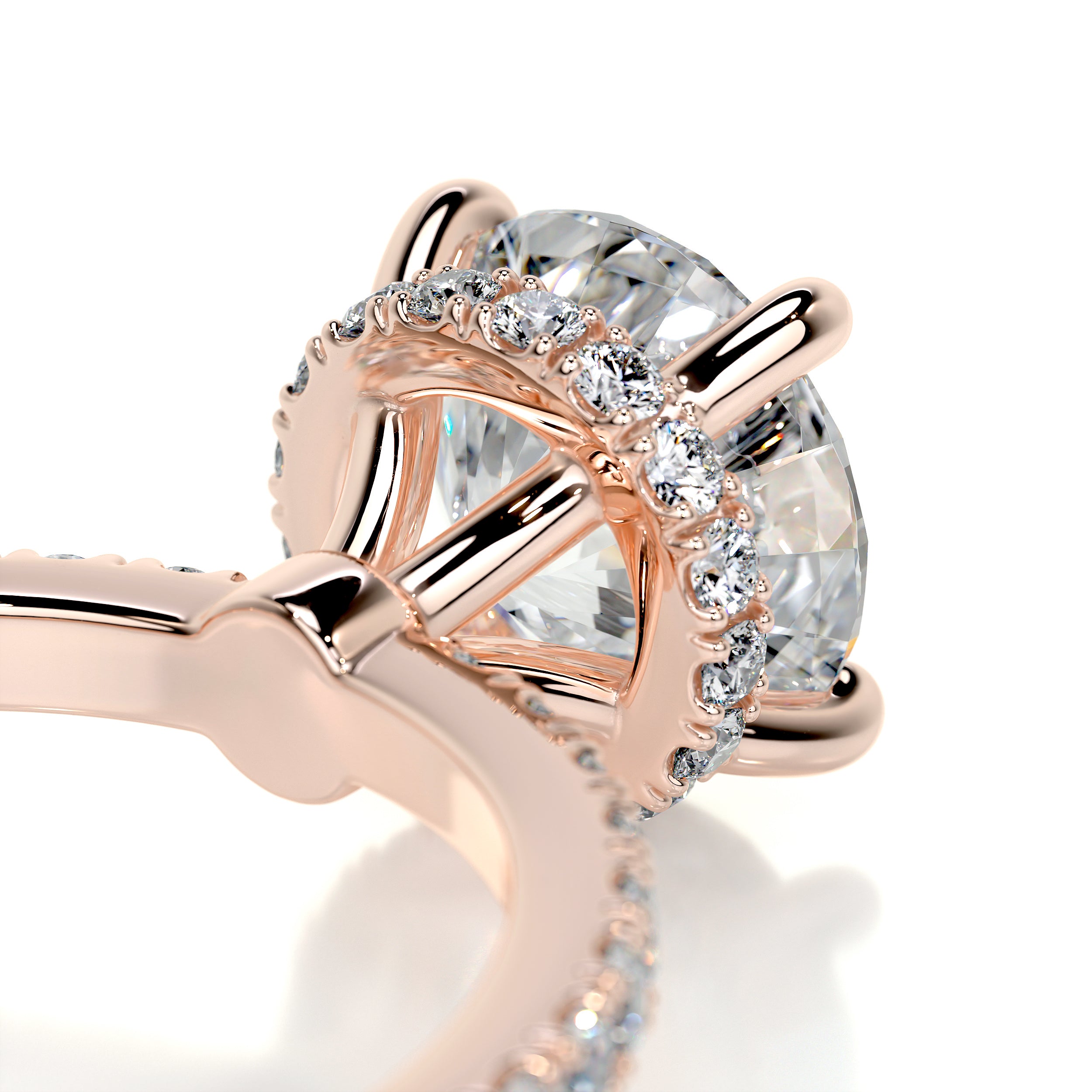 Vivienne Diamond Engagement Ring -14K Rose Gold、mySite、hinf8tx79