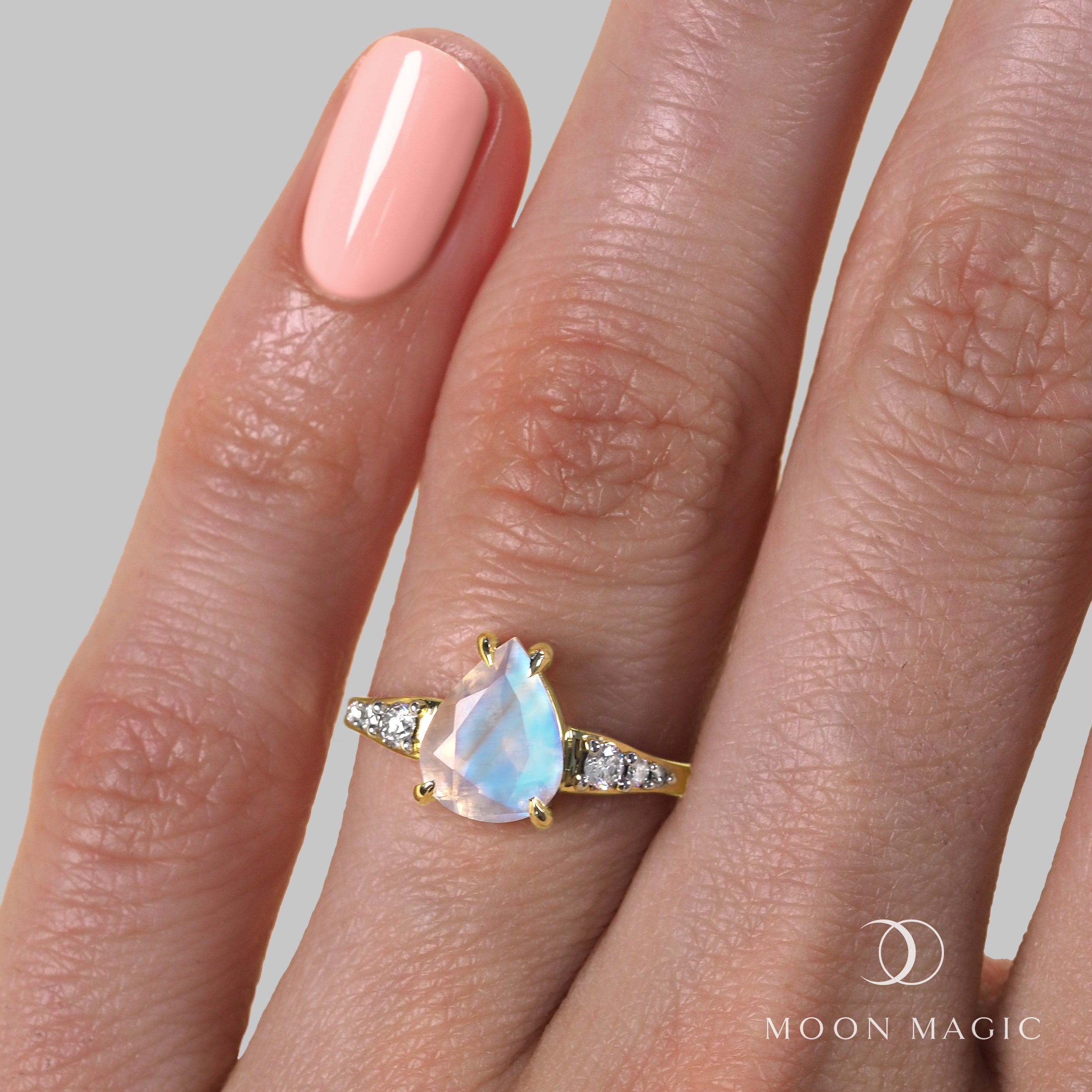 Moonstone Diamond Ring - I Promise、mySite、hinf8tx79