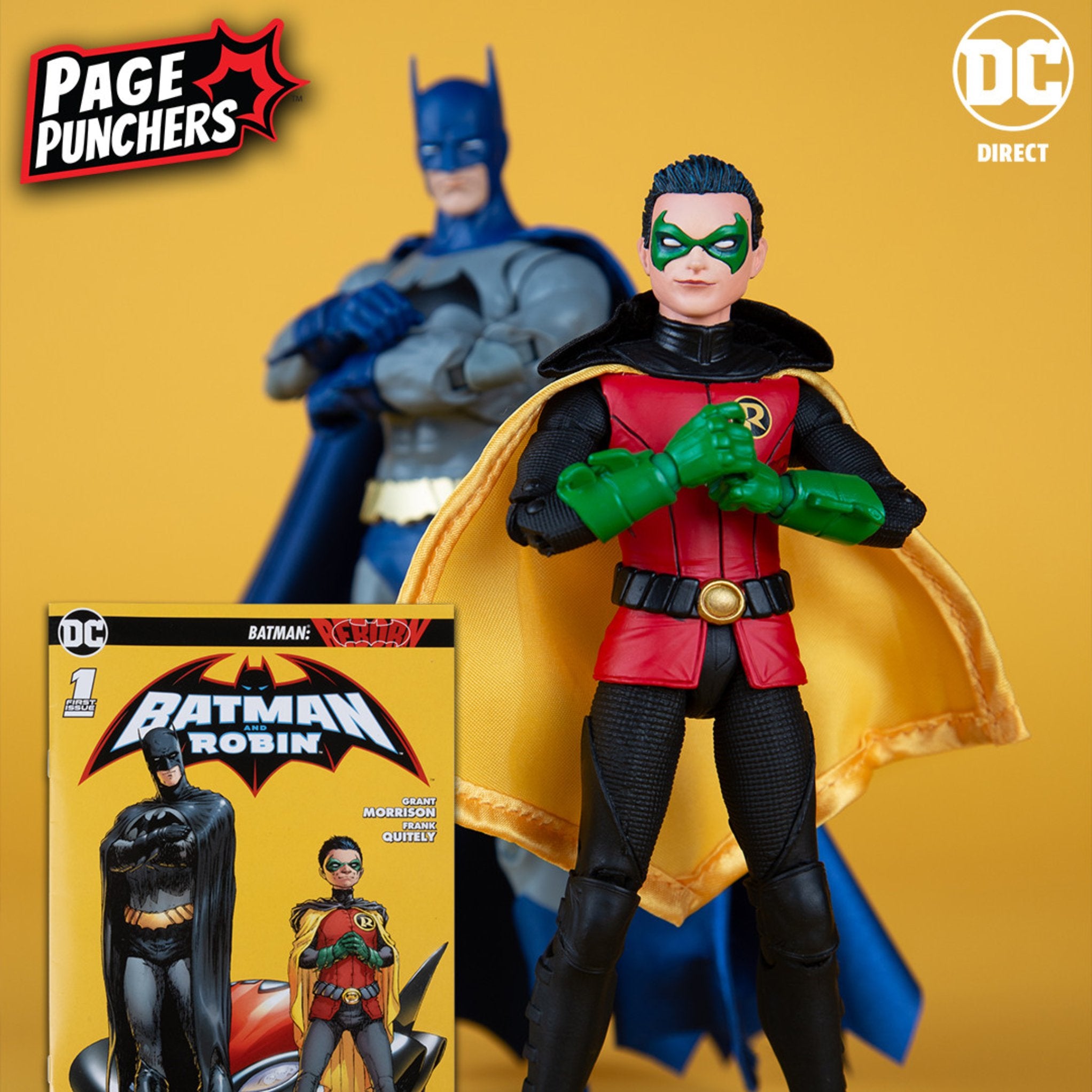 DC Direct Page Punchers 7 Scale Damian Wayne Robin (Batman: Reborn)、mySite、hgirdovlk