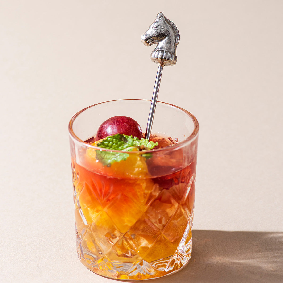 Stainless Steel Cocktail Picks | Horse Shape | Silver、mySite、camillekostekn