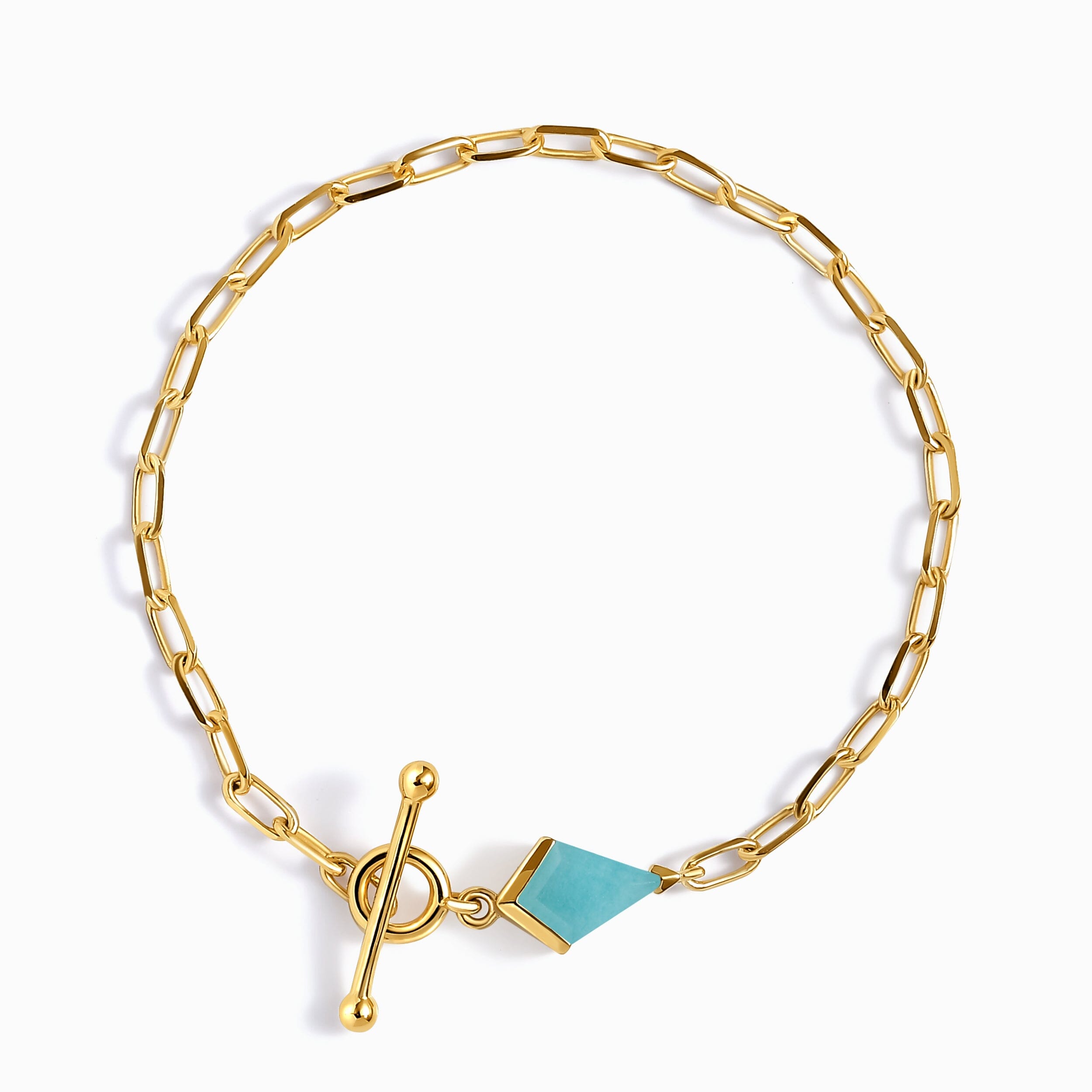 Amazonite Widelink Bracelet - Heroine T-Lock、mySite、hinf8tx79