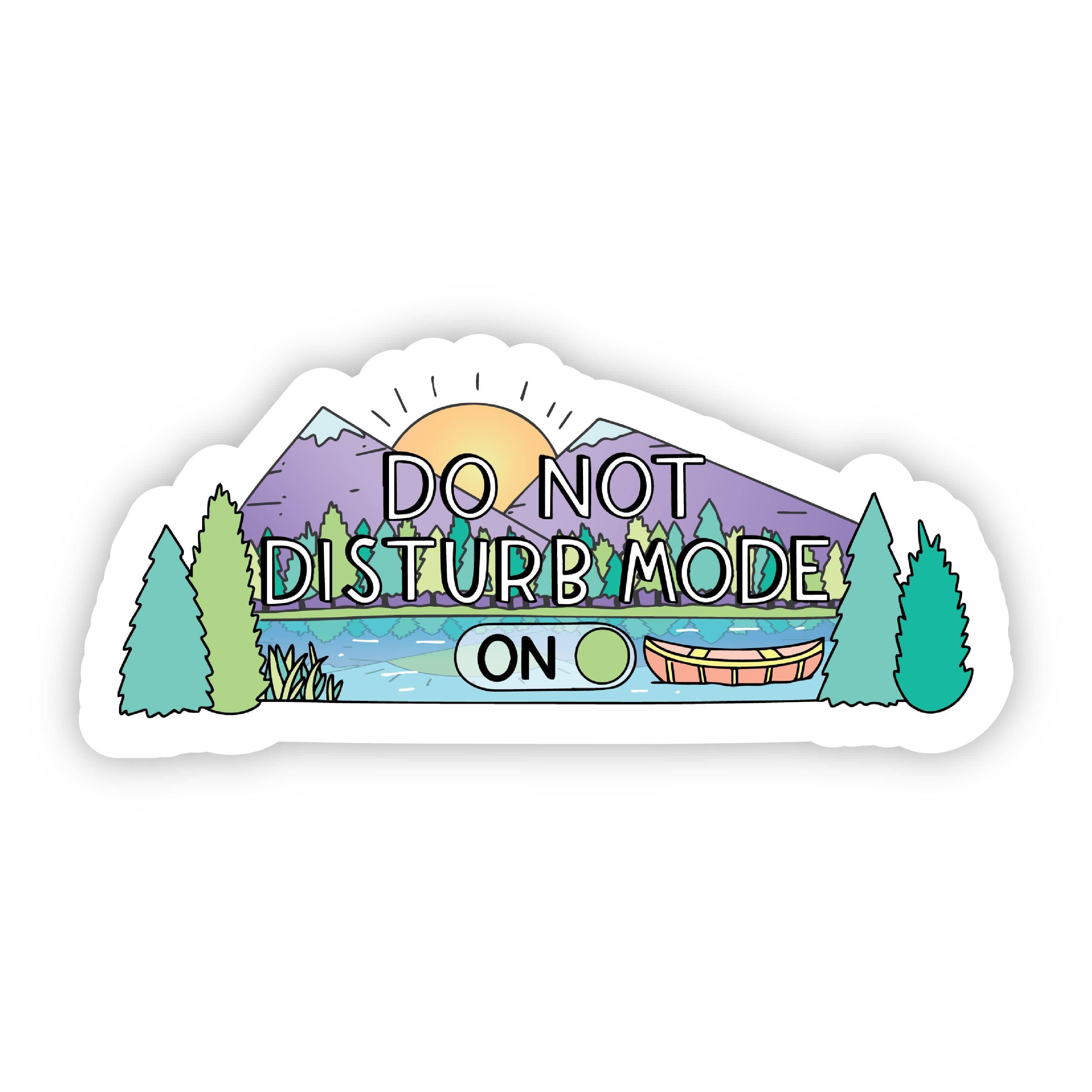  Do Not Disturb Mode: On Nature Sticker、mySite、elrpsem3k