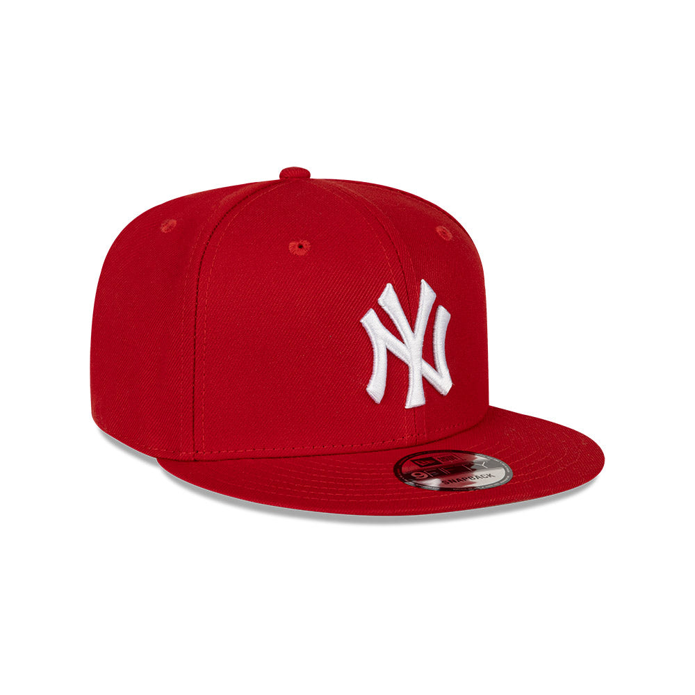 New York Yankees New Era Red 9FIFTY Snapback Hat、mySite、vikingsvslions
