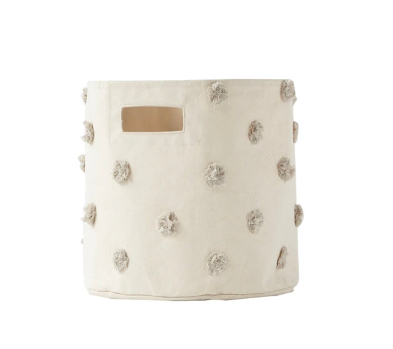  Grey Pom Pom Bin、mySite、elrpsem3k