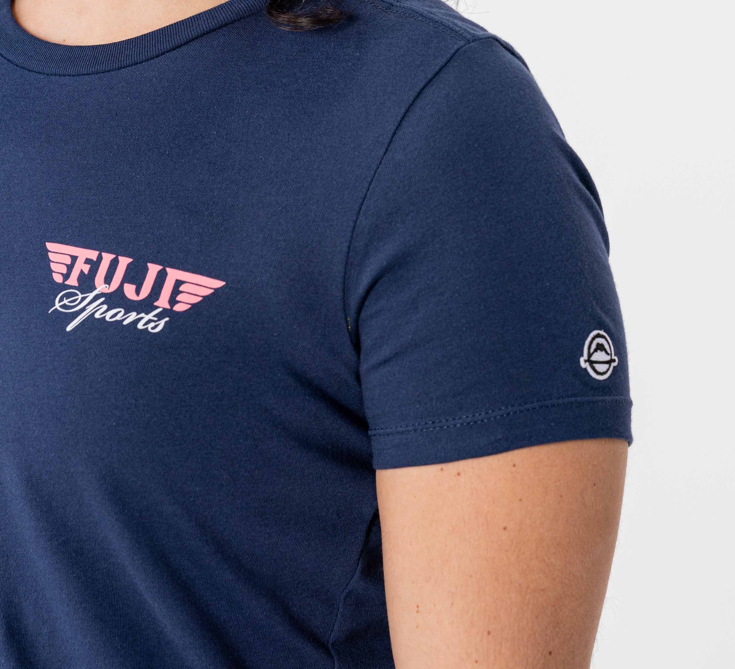 Womens Jiu Jitsu Flight T-Shirt Navy、mySite、gigharbornorthrealestate
