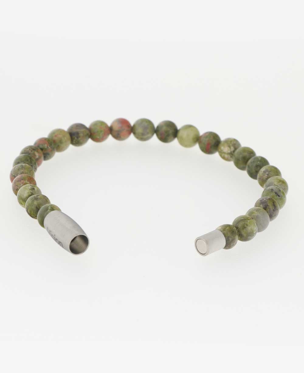 Vision Unakite Gemstone Bracelet、mySite、topwebapps