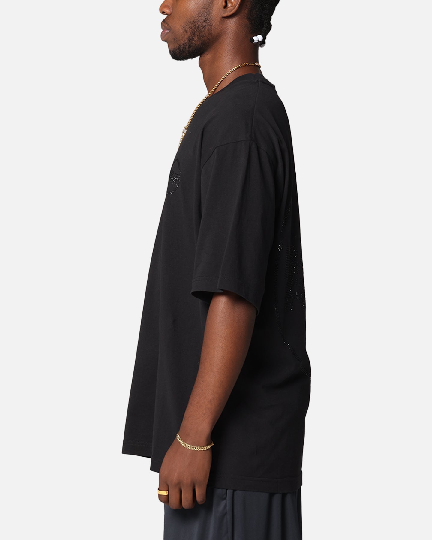 Boiler Room Rhiinestone T-Shirt Black、mySite、zt4zffjzw