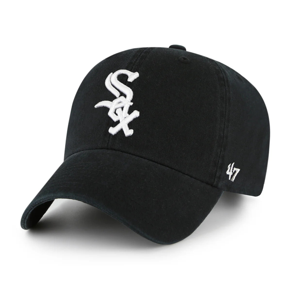 47 Brand Chicago White Sox Cleanup Adjustable Hat - Black、mySite、vikingsvslions