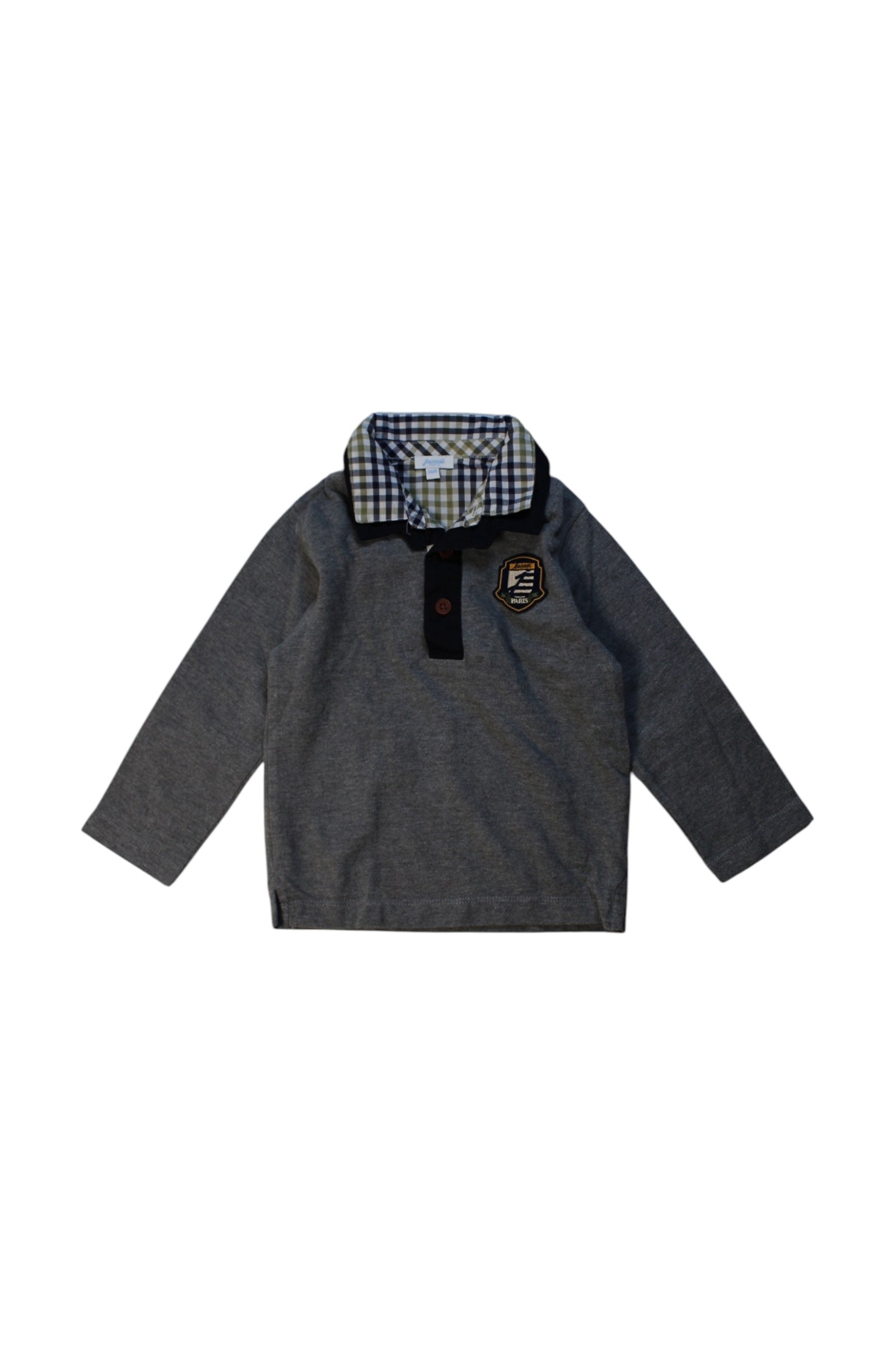 Jacadi Checkered Collar Polo 3T、mySite、g9winljtr