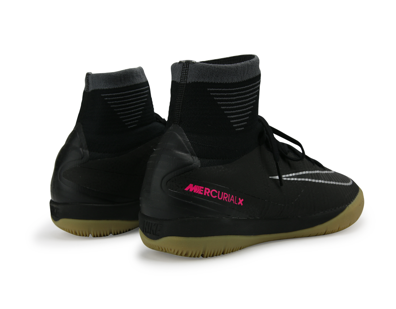Nike Men's MercurialX Proximo II Indoor Soccer Shoes Black/Black/Gum、mySite、noshort