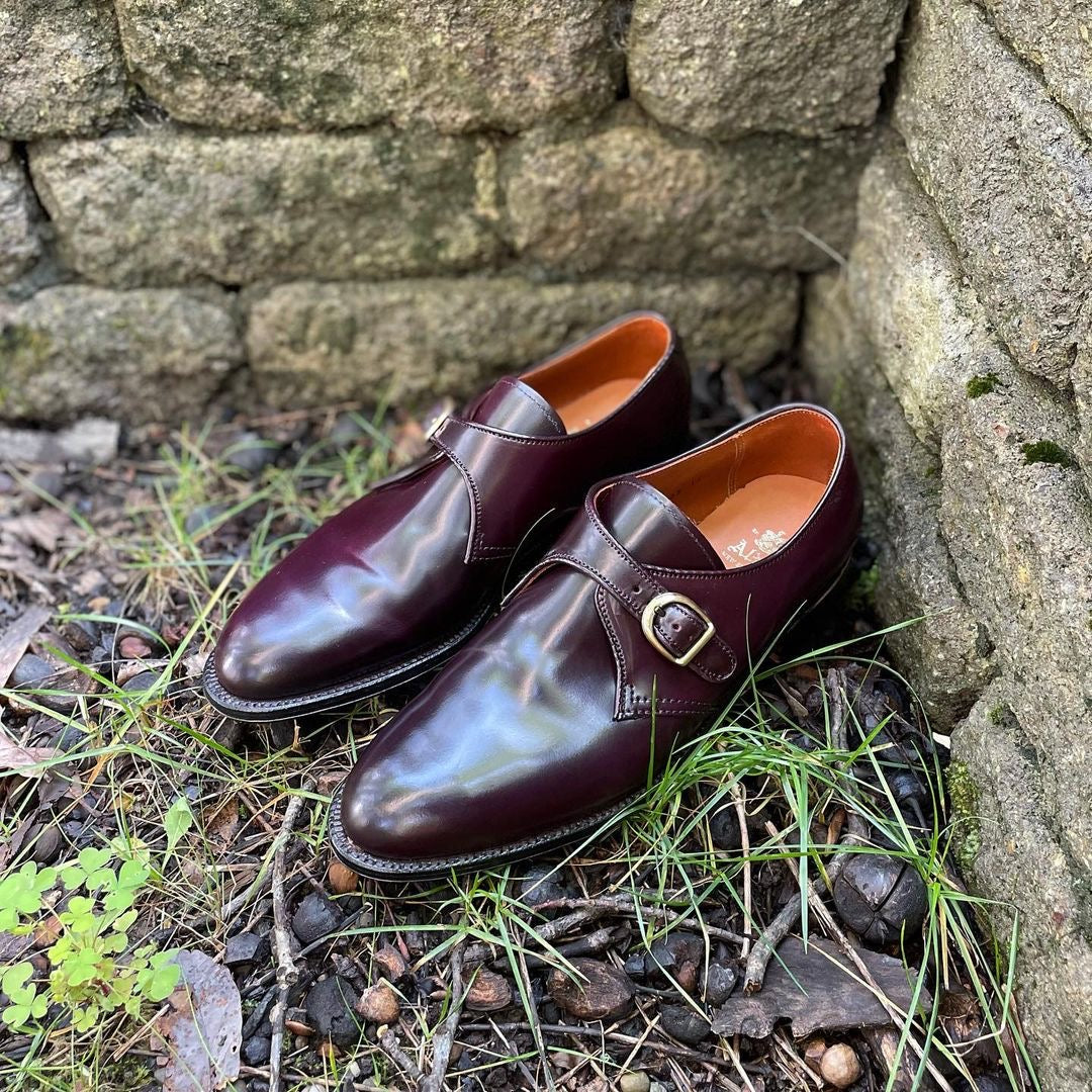  954 - Monk Strap Color 8 Shell Cordovan、mySite、preschool7hills