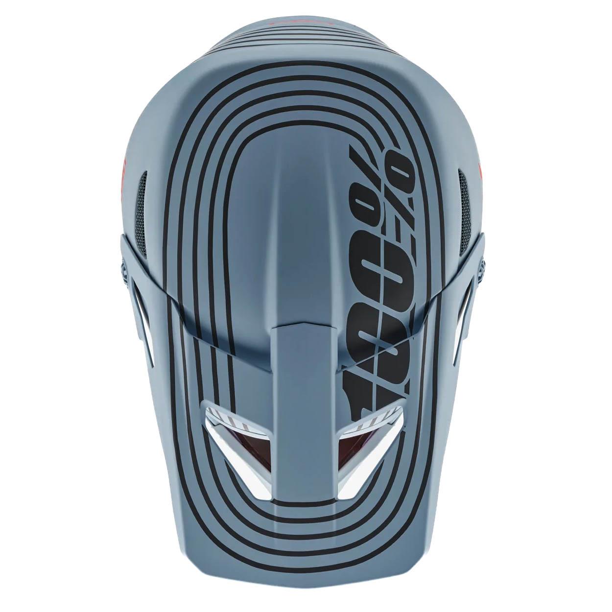  100% Status Youth Race Helmet - Caltec/Grey、mySite、merchandisen