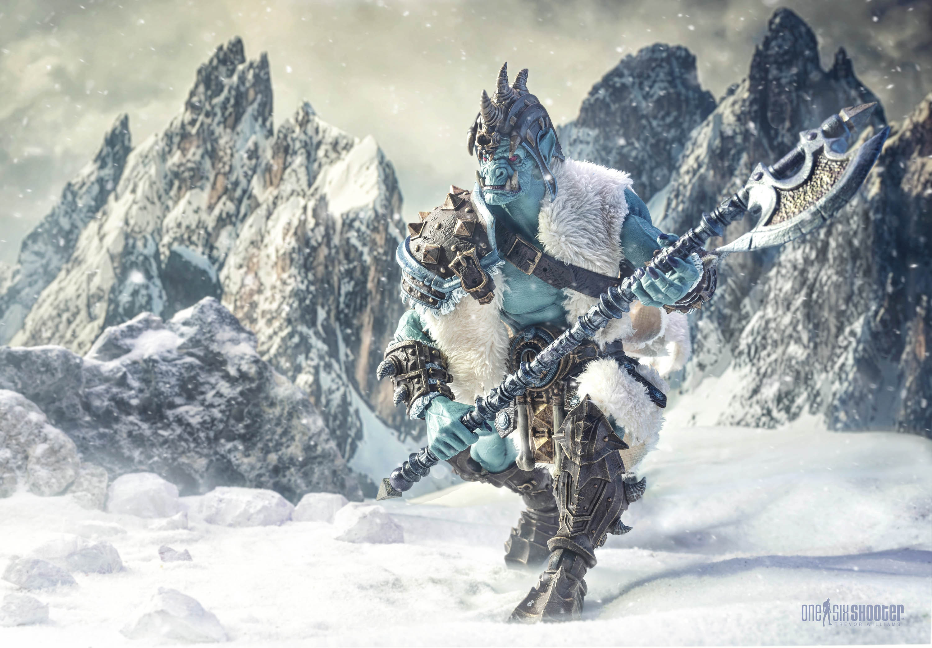 Mythic Legions Frost Ogre、mySite、hgirdovlk