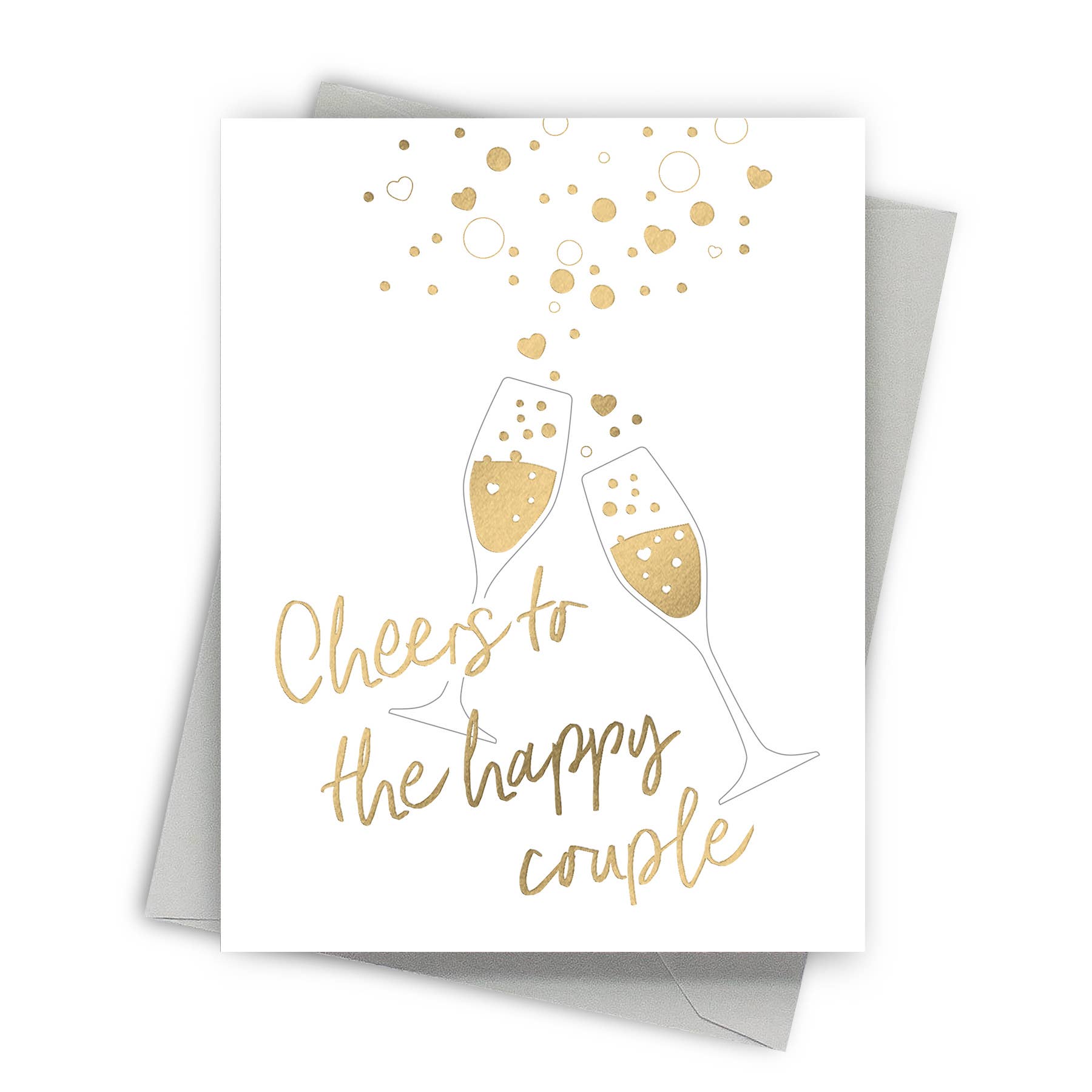 Fine Moments - Couple Cheers - Versatile Wedding Card、mySite、garagedoors4me