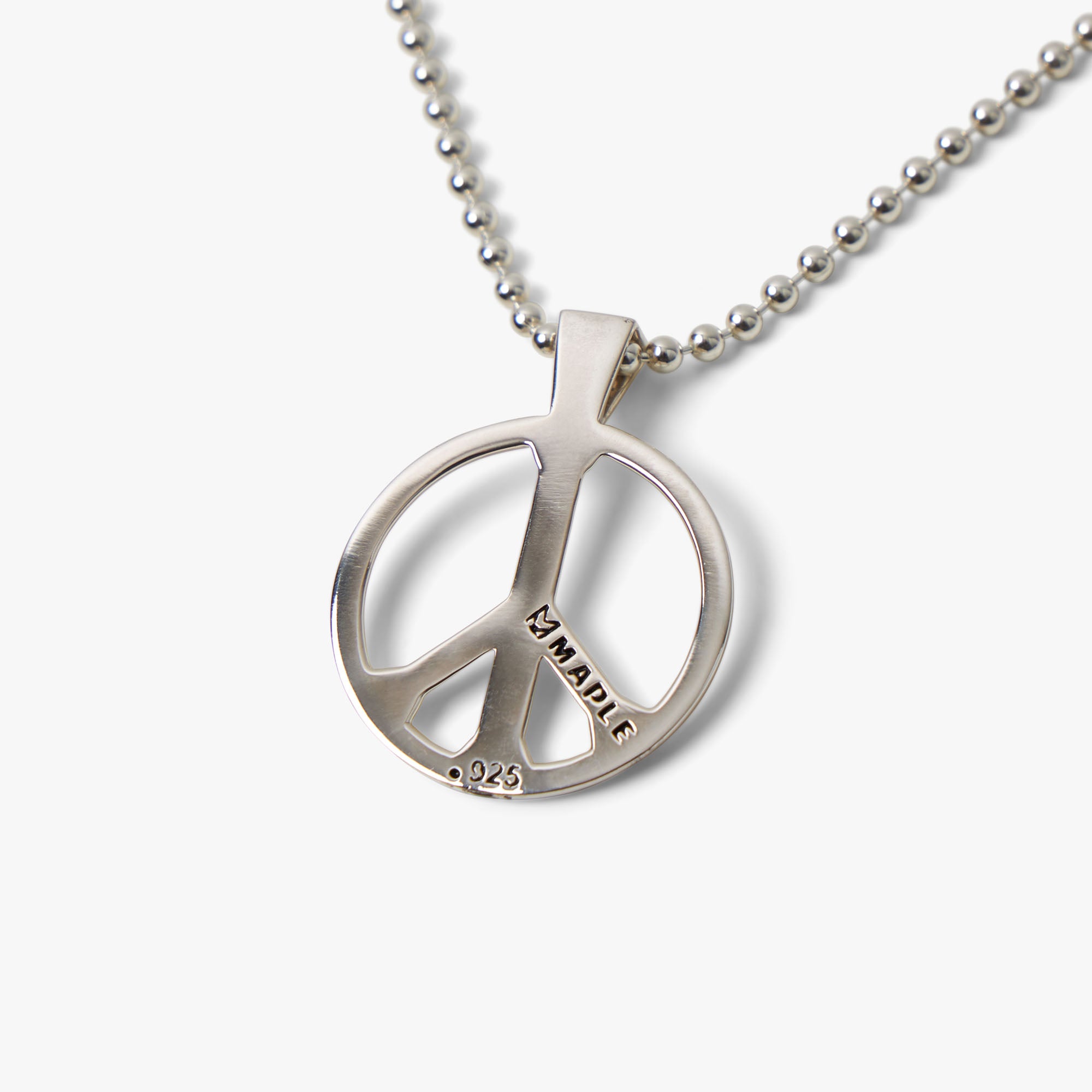  Maple Peace Chain / Silver 925、mySite、merchandisen